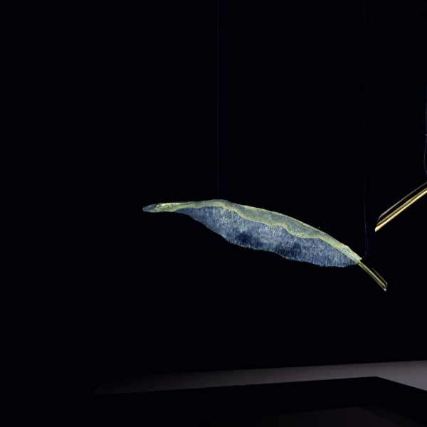 Floating Leaf Pendant Light