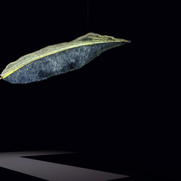 Floating Leaf Pendant Light - Image 4